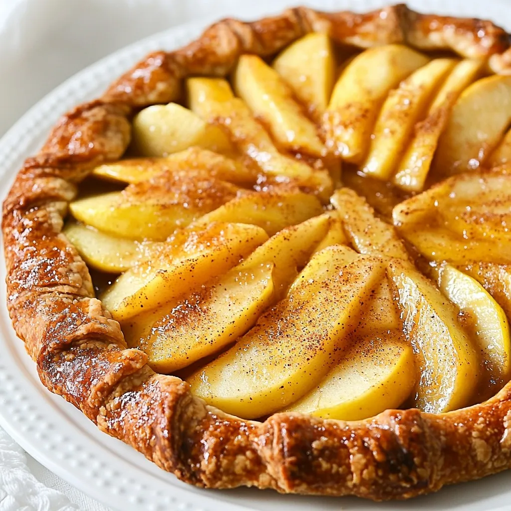 Rustic Apple Galette Easy Recipe for Fall Flavor