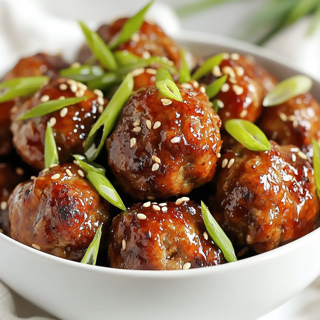 Honey Garlic Glazed Meatballs Simple and Tasty Recipe