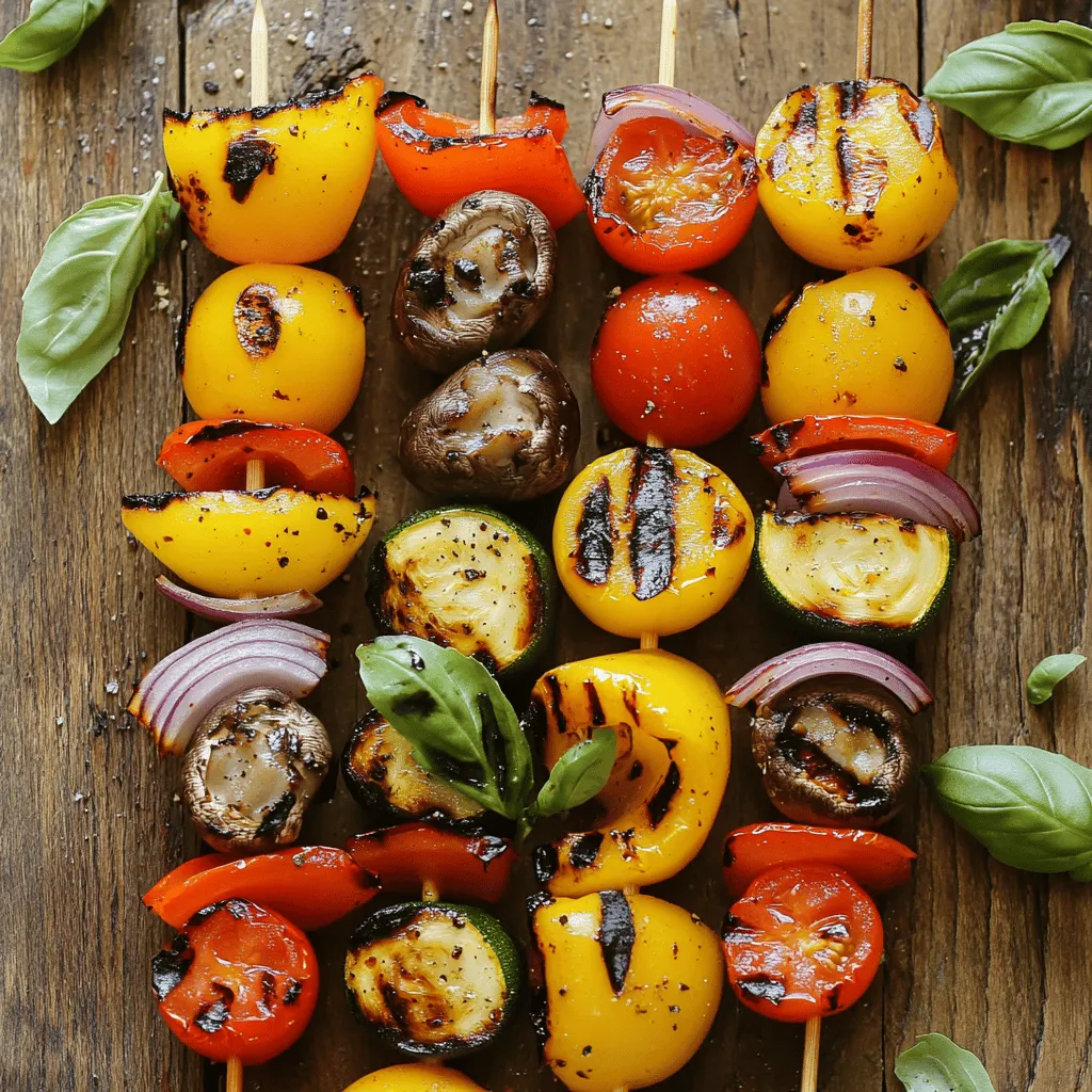 Grilled Veggie Skewers Flavorful and Easy Recipe