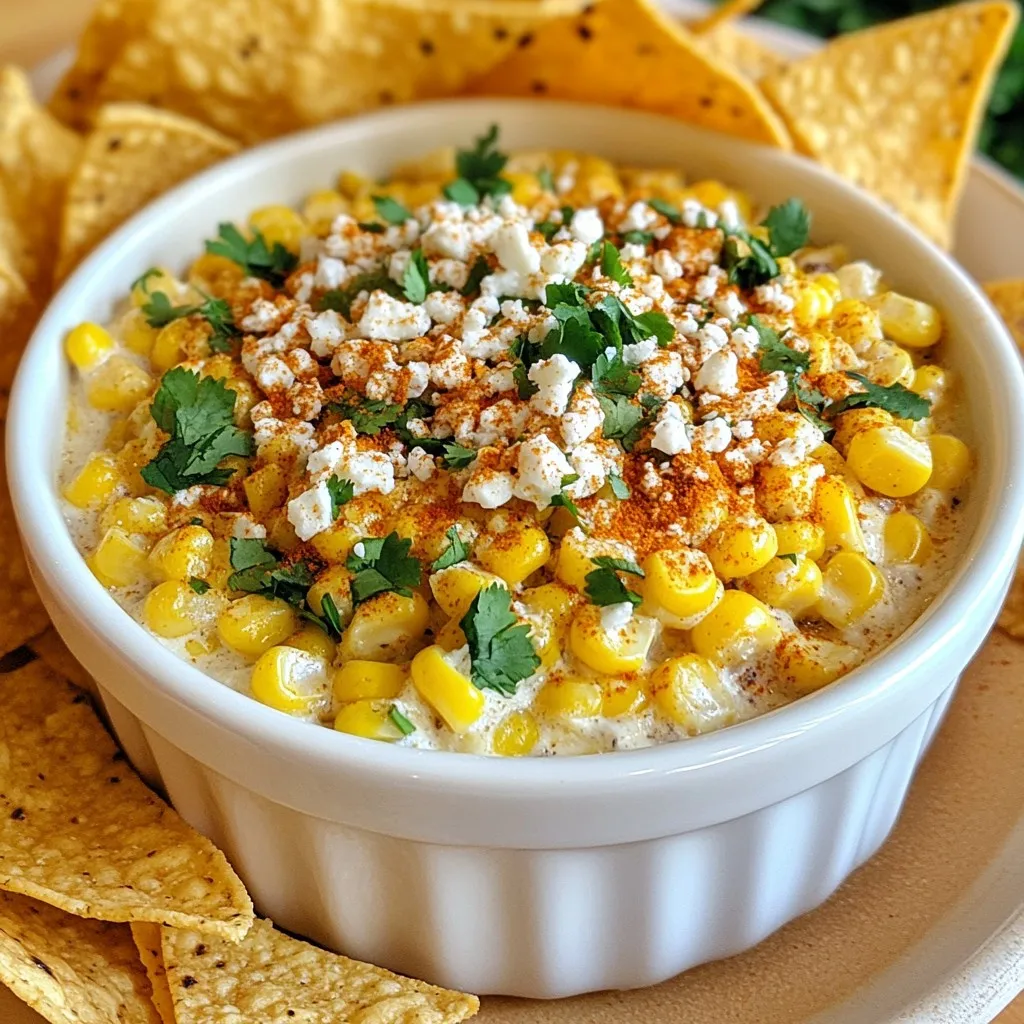 Mexican Street Corn Dip Tasty and Easy Recipe