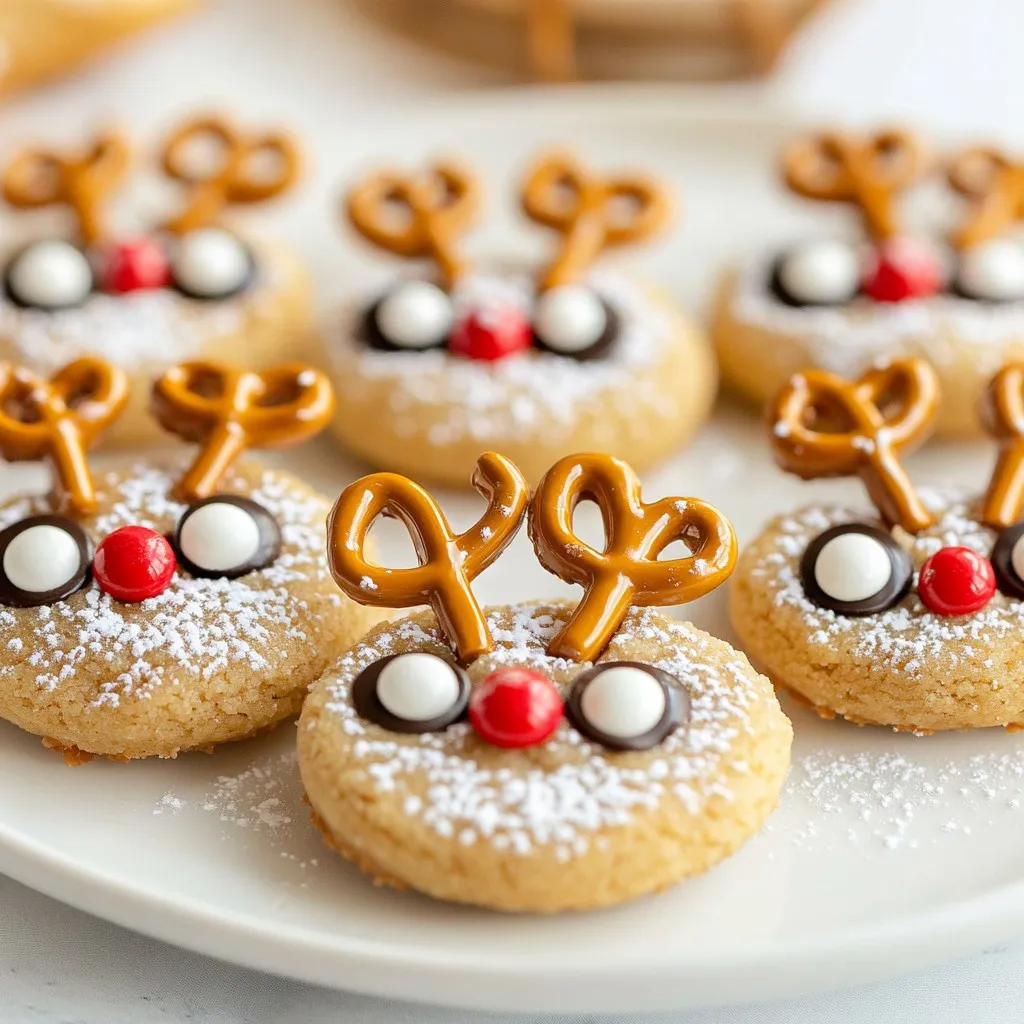 No-Bake Reindeer Cookies Fun and Easy Holiday Treat