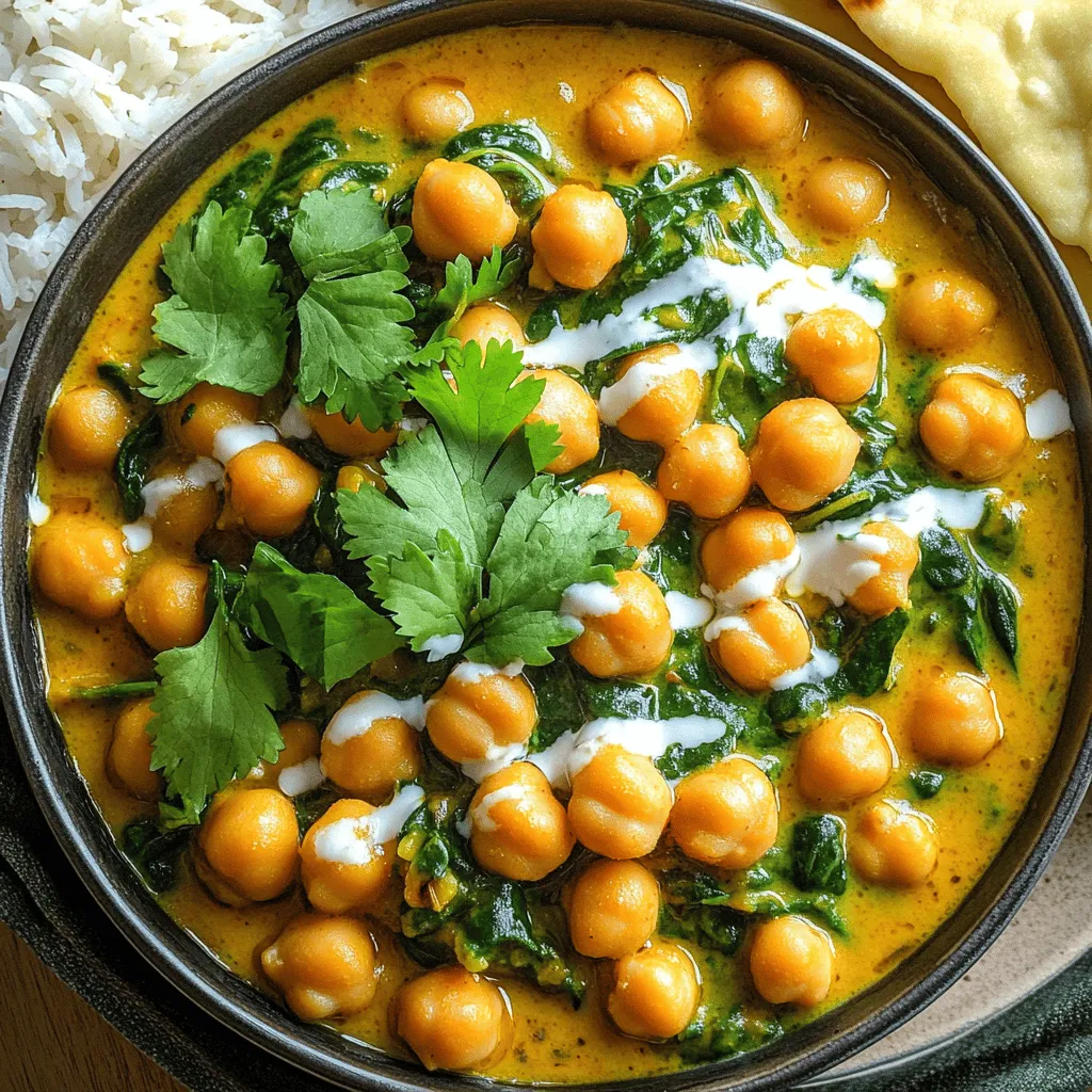 Chickpea Curry Delicious and Easy Dinner Recipe