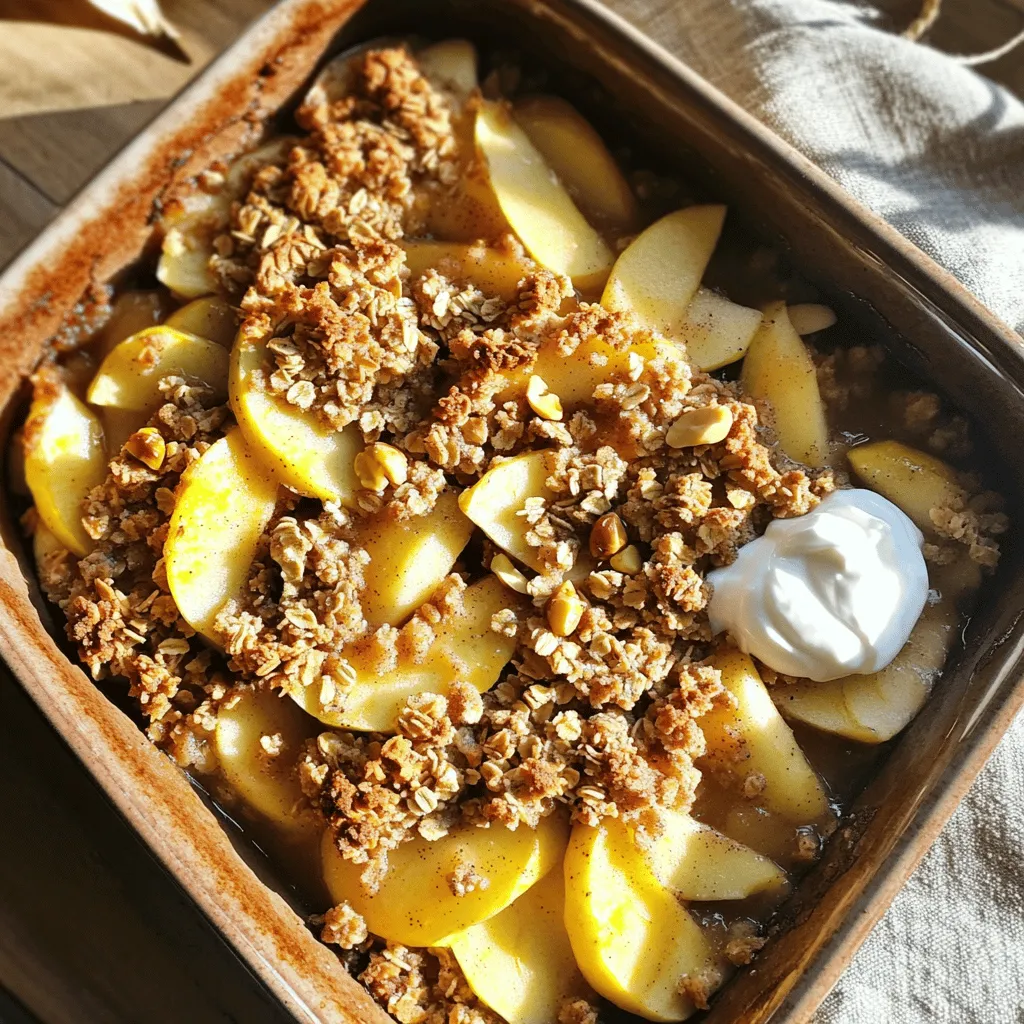 Healthy Apple Crisp Flavorful and Nutritious Treat