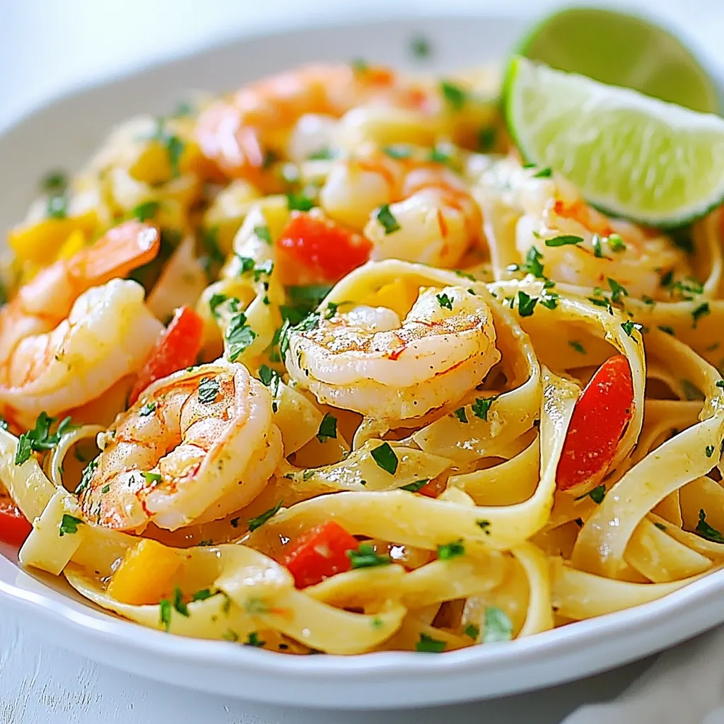 Jamaican Shrimp Pasta Flavorful and Easy Recipe