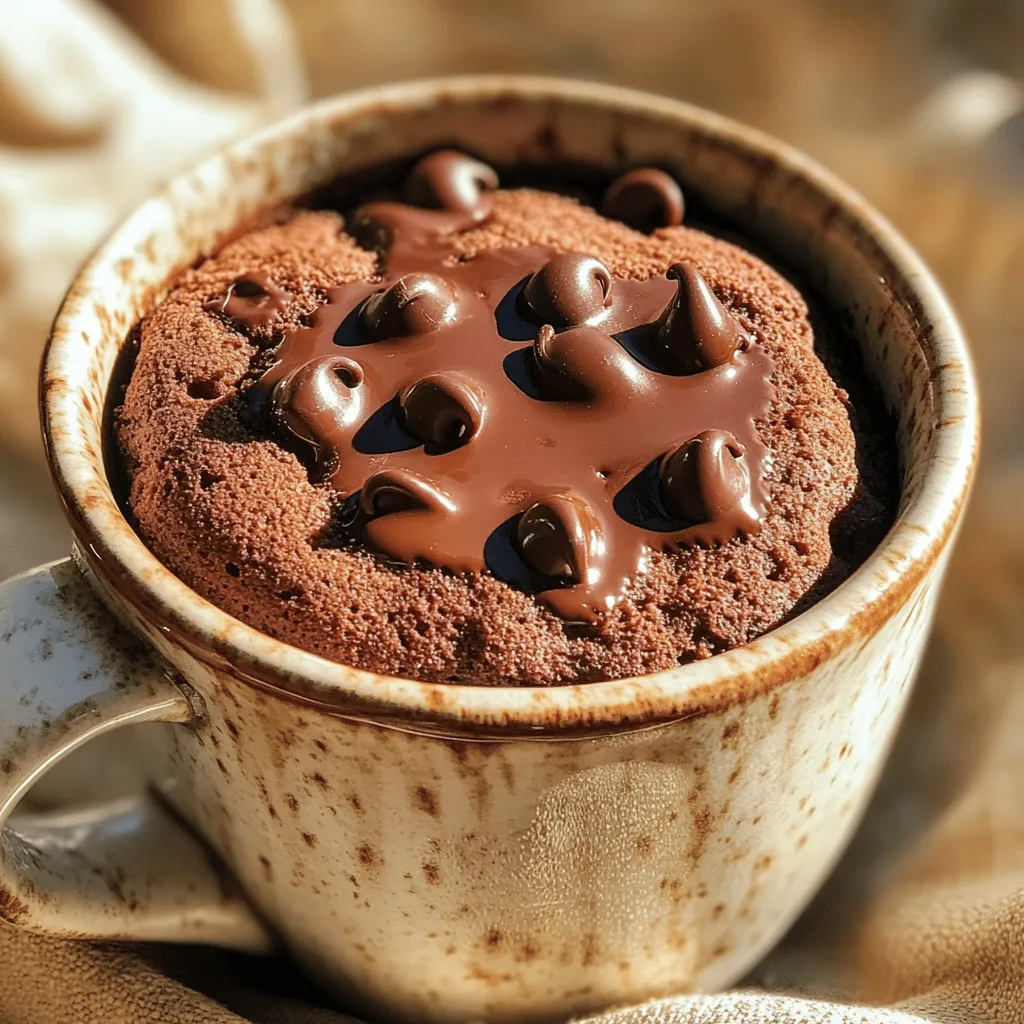 Easiest Chocolate Mug Cake Quick and Simple Recipe