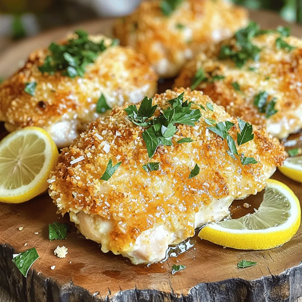 Baked Parmesan Crusted Chicken Crispy and Juicy Dish