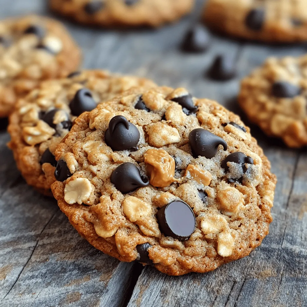 High-Protein Peanut Butter Oatmeal Cookies Recipe