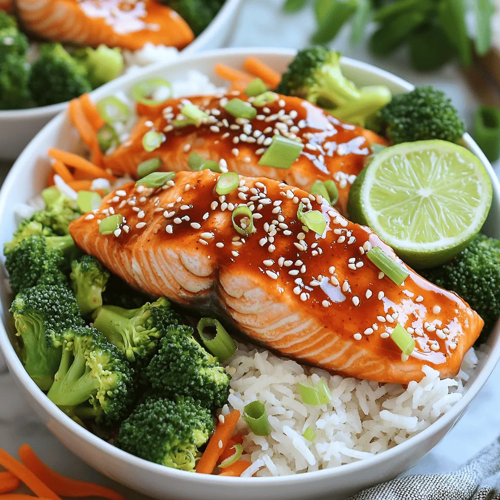 Sweet Chili Salmon Bowls Healthy and Flavorful Meal