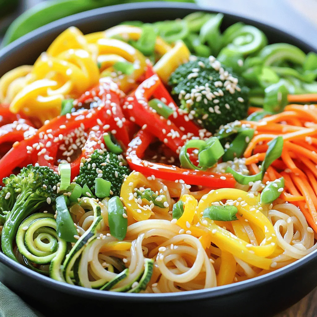 Vegetable Stir-Fry Noodles Flavorful and Easy Meal