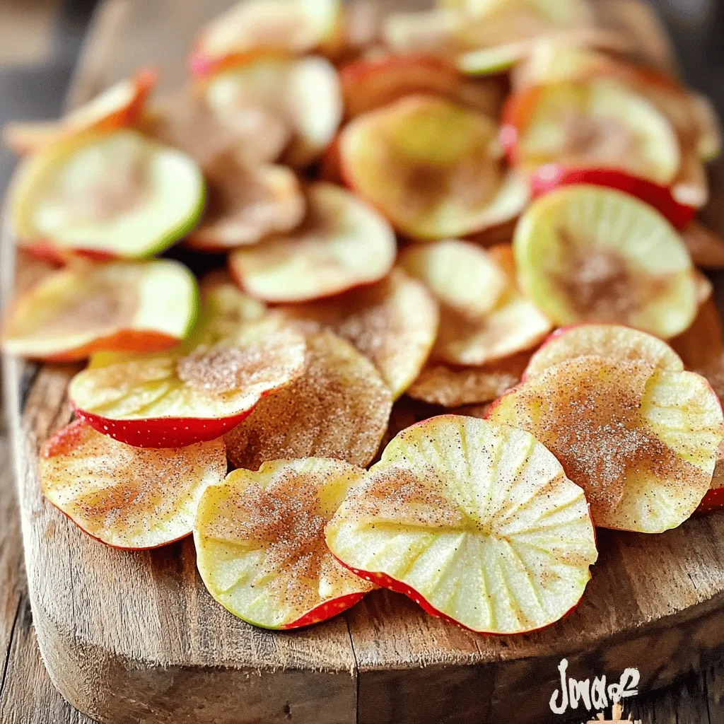 Air Fryer Cinnamon Apple Chips Crunchy and Tasty Snack