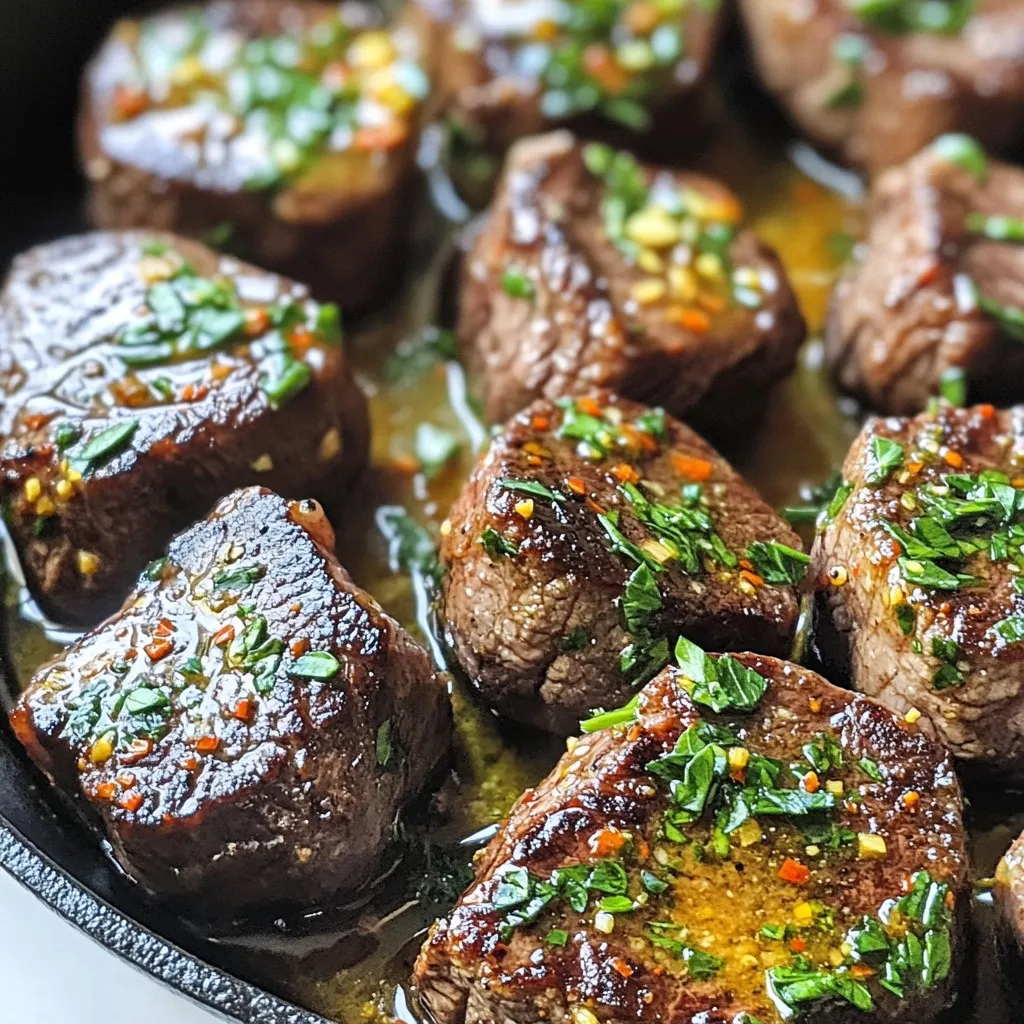 Garlic Butter Steak Bites Irresistible and Savory Dish