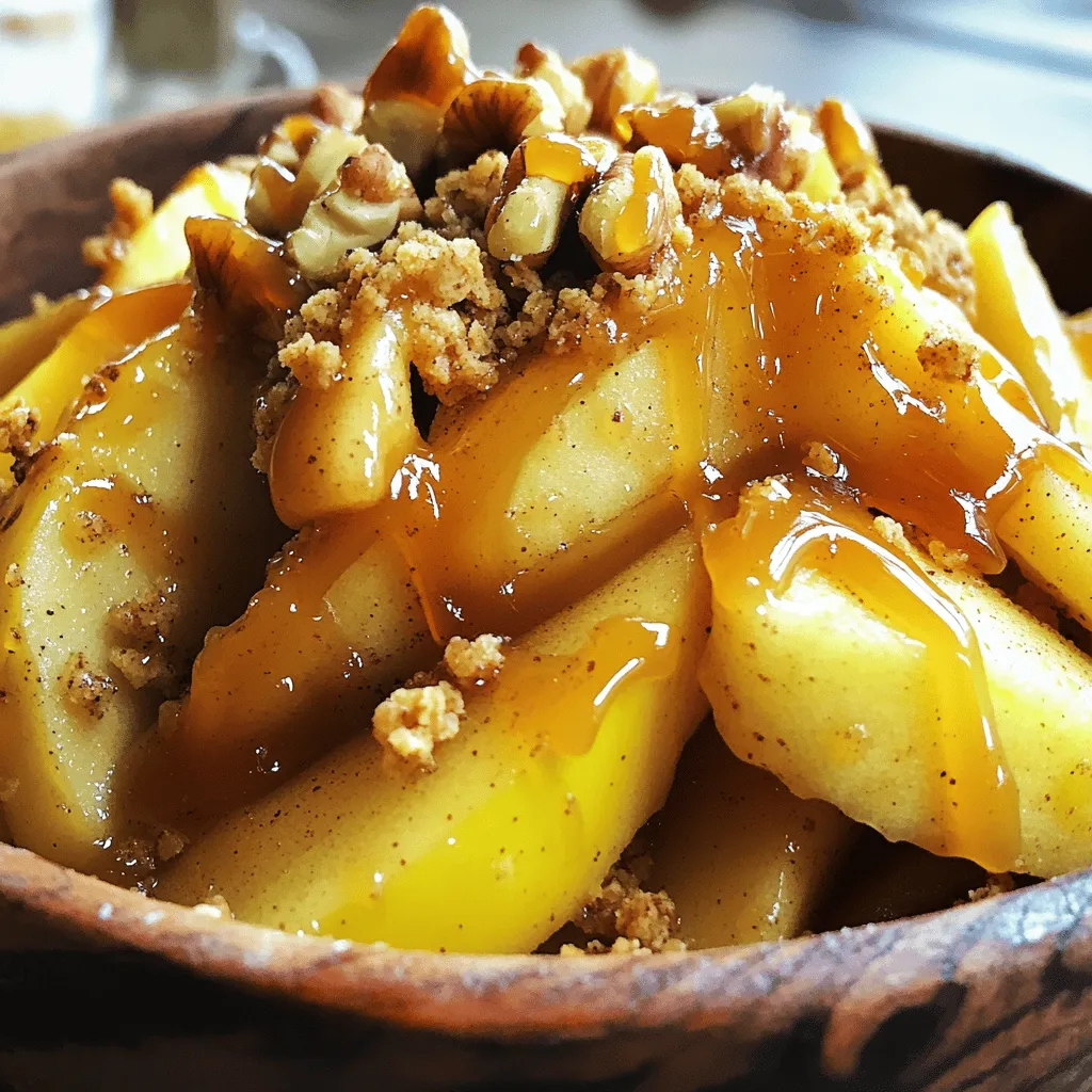 Caramel Apple Crisp Flavorful Fall Dessert Recipe