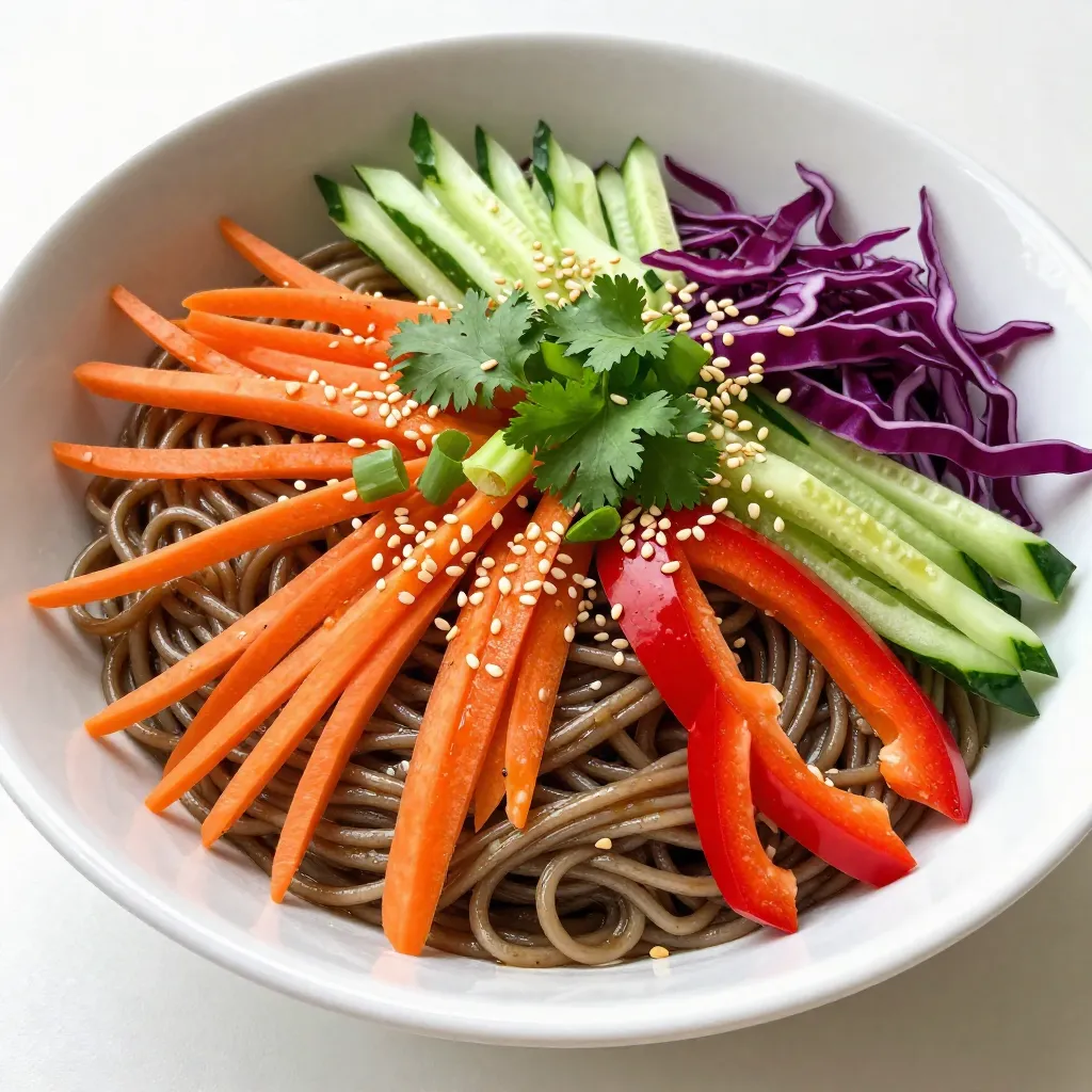 Sesame Ginger Noodle Salad Perfectly Balanced Dish