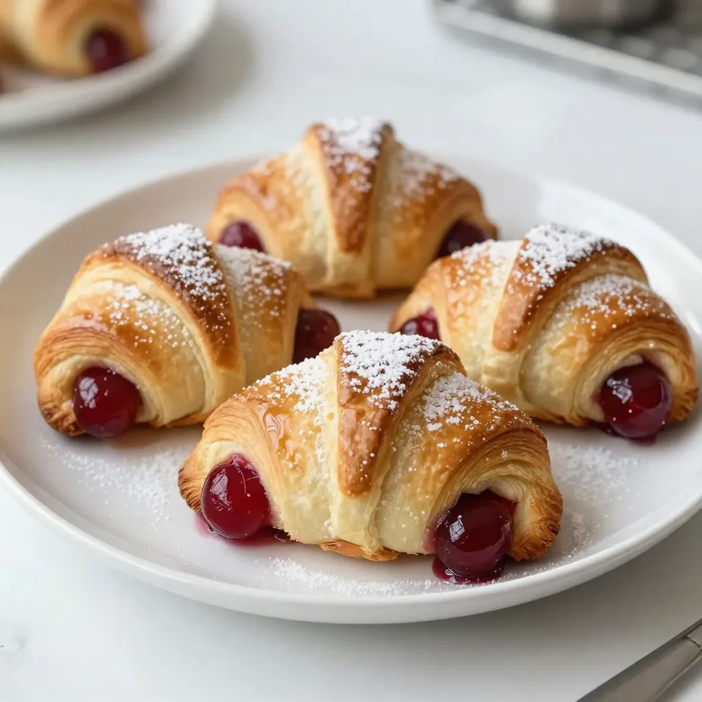 Cherry Pie Crescent Bites Irresistible Dessert Treat