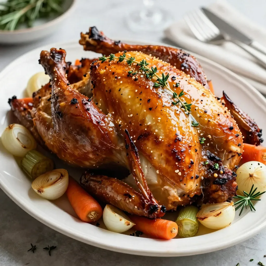 Garlic Herb Butter Roasted Turkey Flavorful Delight