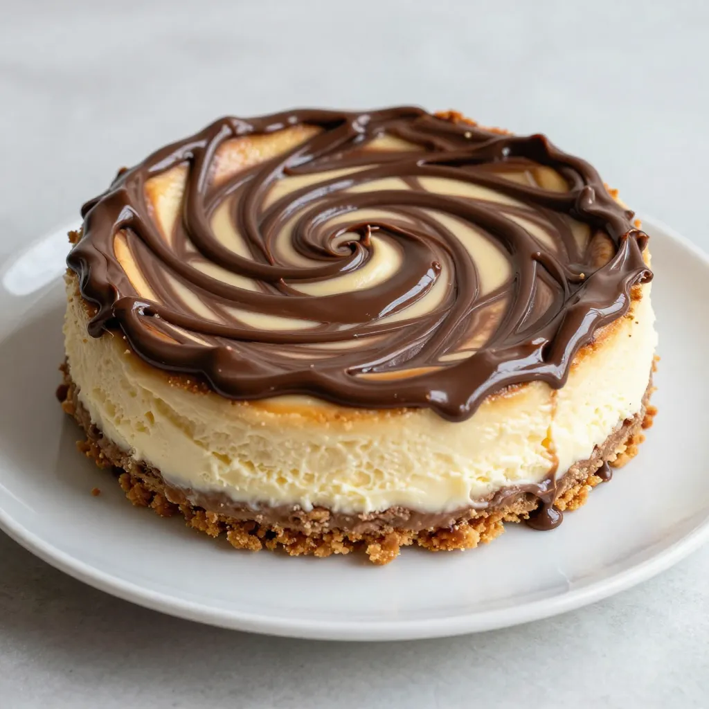 Nutella Swirl Cheesecake Delightful and Easy Recipe