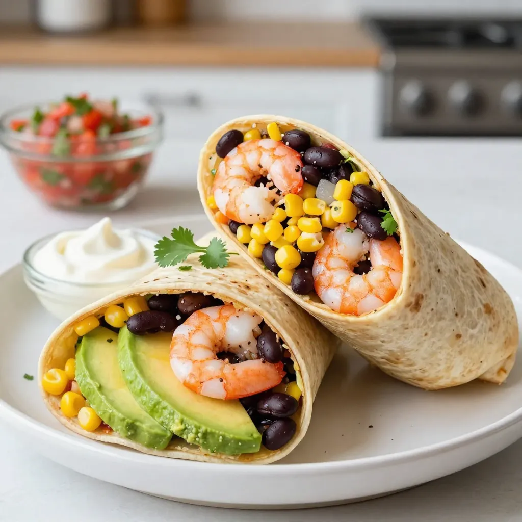 Chipotle Lime Shrimp Burritos Flavorful and Fresh Meal