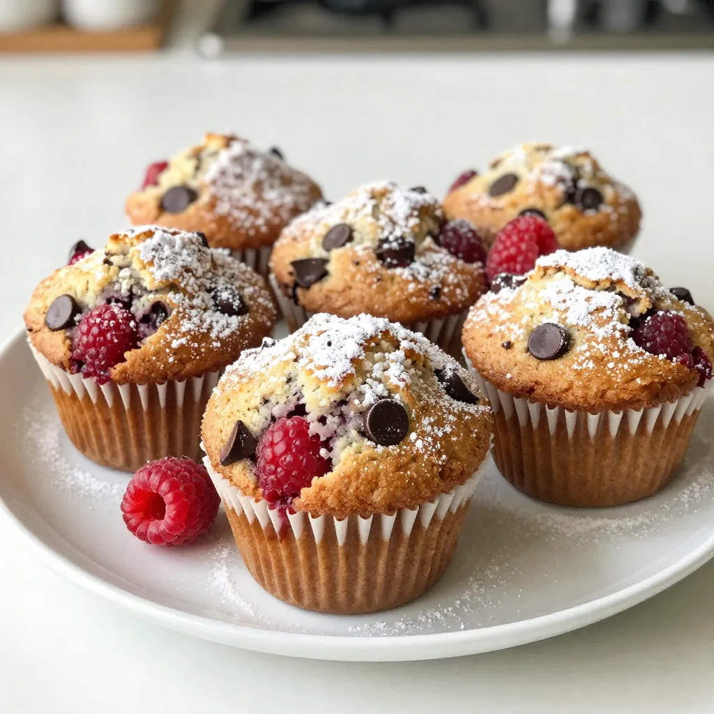 Raspberry Chocolate Chip Muffins Delightful and Easy