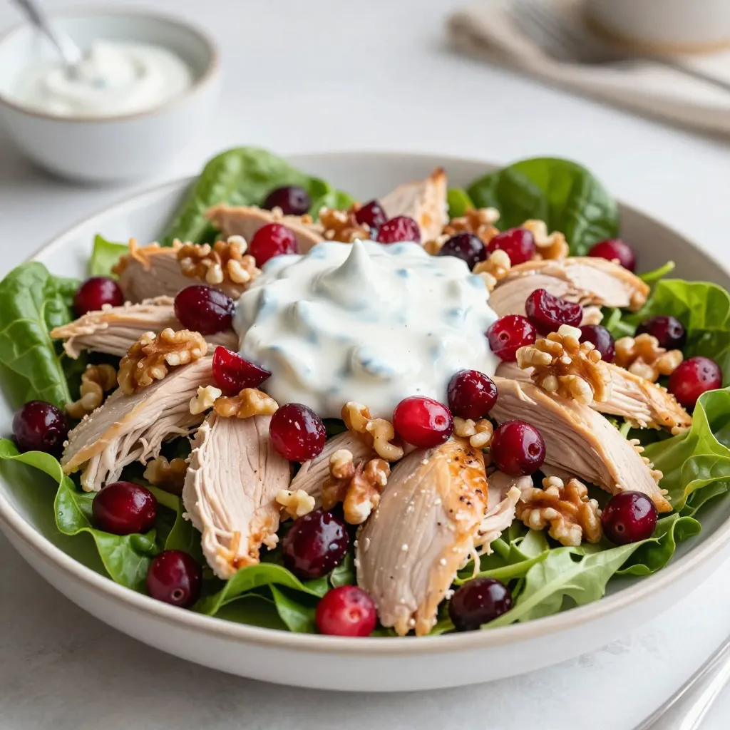 Cranberry Walnut Chicken Salad Easy and Tasty Recipe