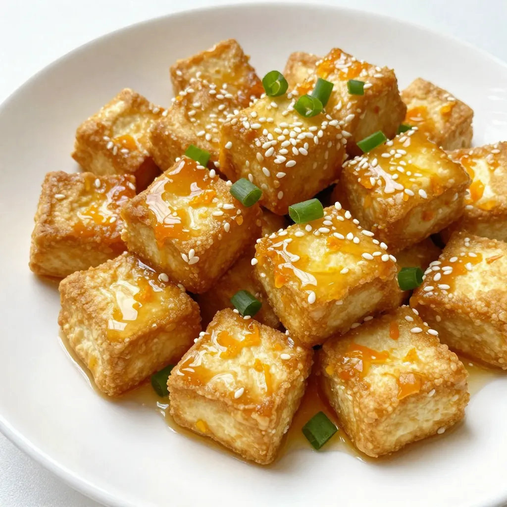Crispy Honey Orange Tofu Simple Flavorful Delight