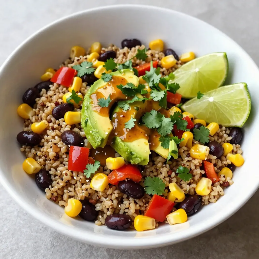 Chipotle Lime Quinoa Salad Fresh and Flavorful Dish