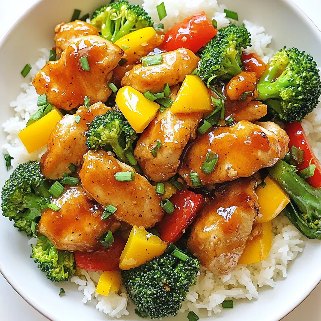 Honey Sriracha Chicken Stir Fry Flavorful Weeknight Meal
