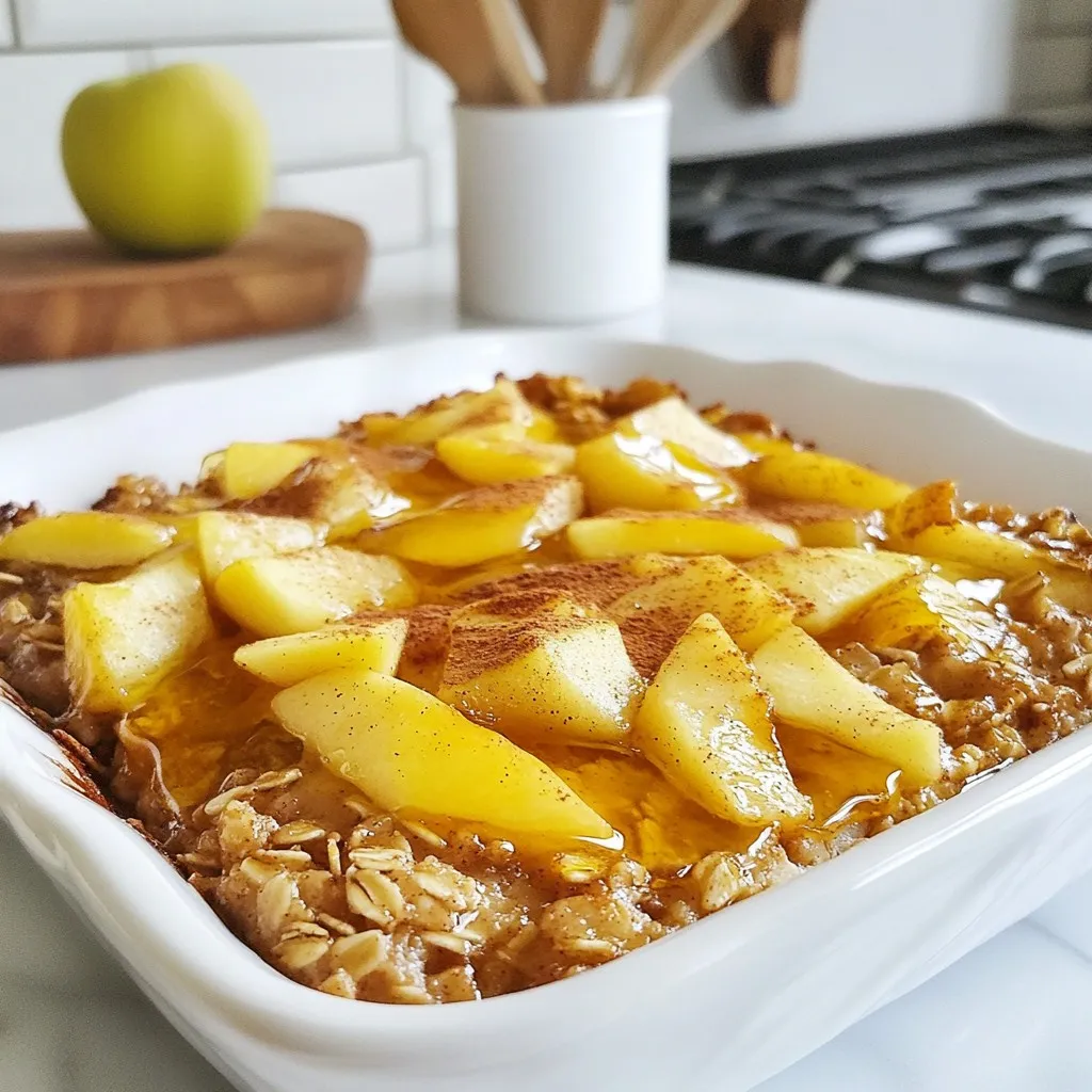 Apple Cinnamon Baked Oatmeal Irresistible and Easy Recipe