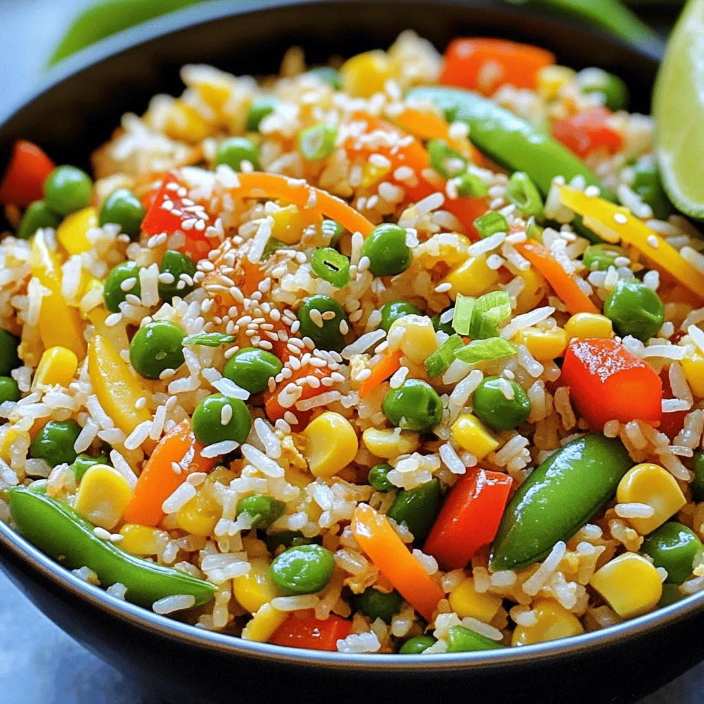 Veggie Loaded Fried Rice Flavorful and Nutritious Dish