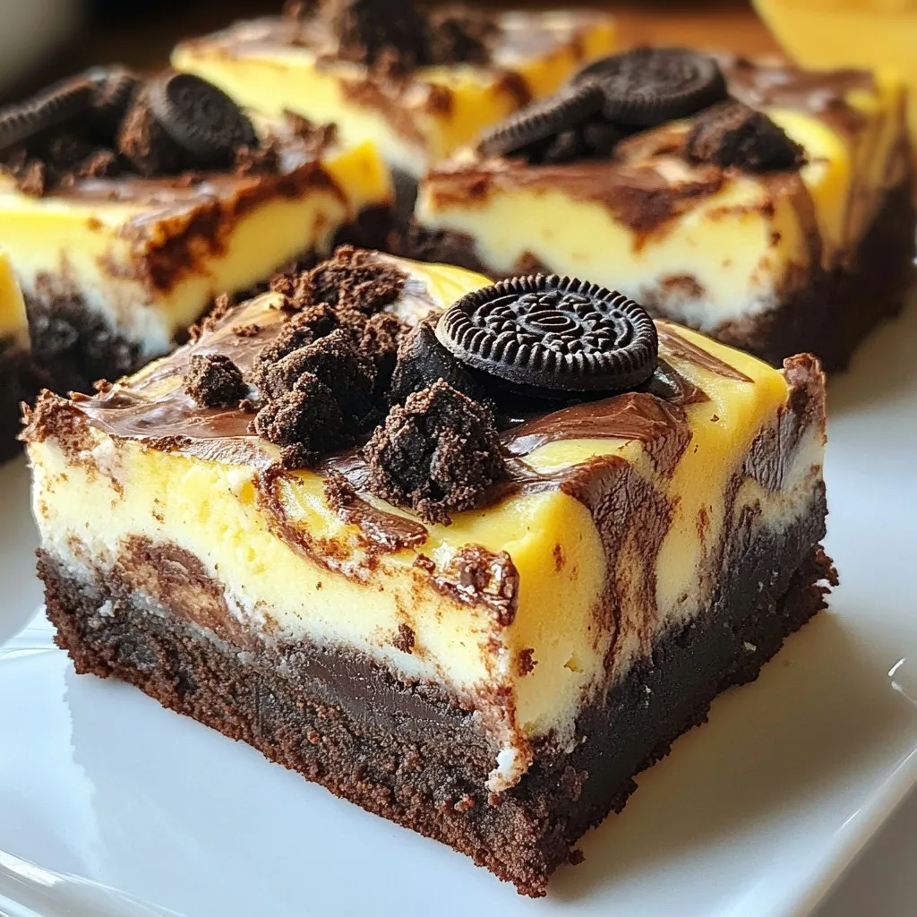 Oreo Cheesecake Brownies Rich and Decadent Dessert