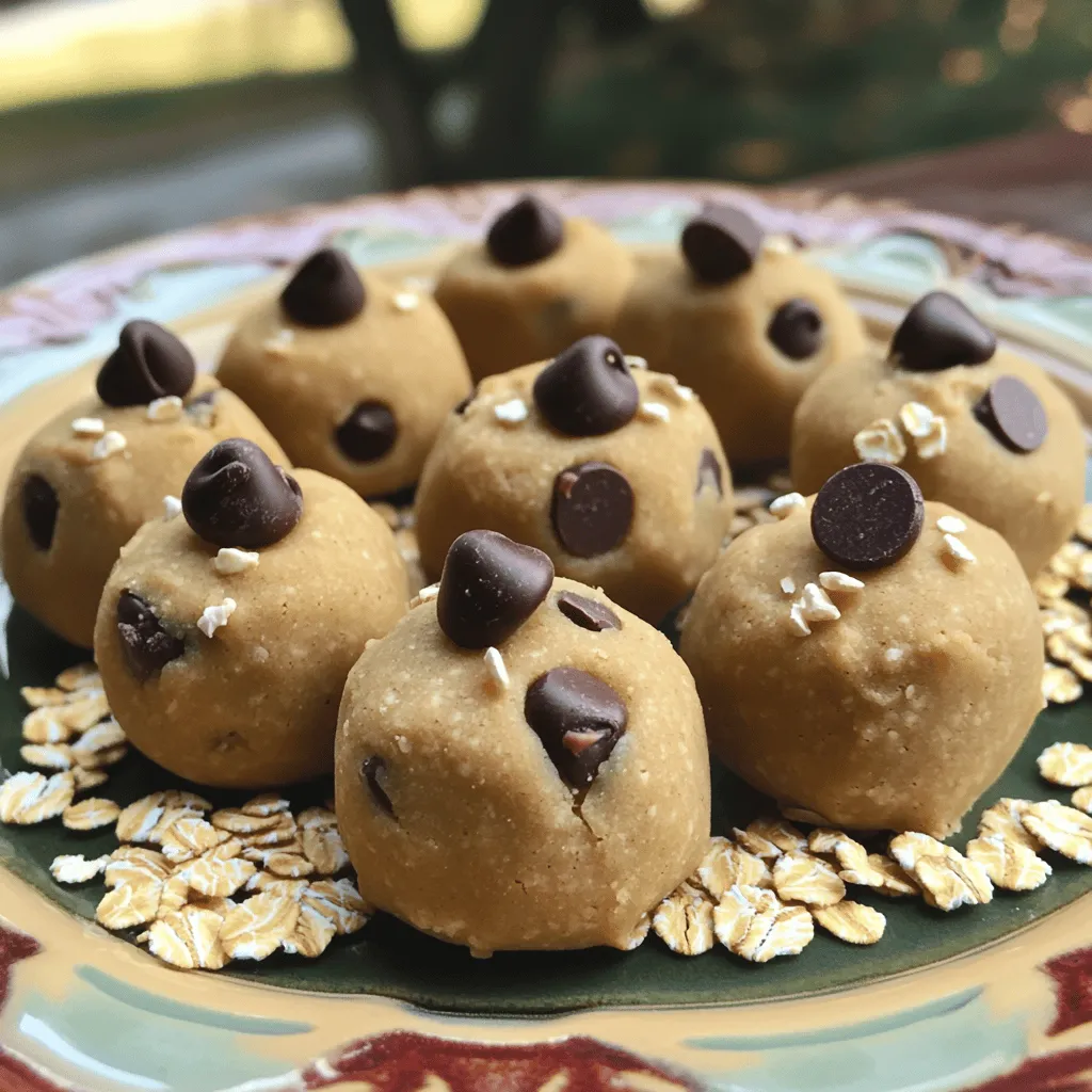 Peanut Butter Cookie Dough Protein Bites Simple Treat
