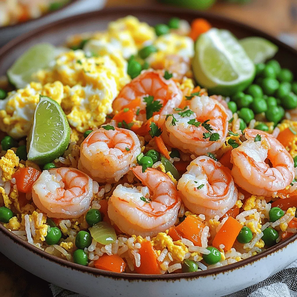 Savory Shrimp Fried Rice Quick and Simple Recipe