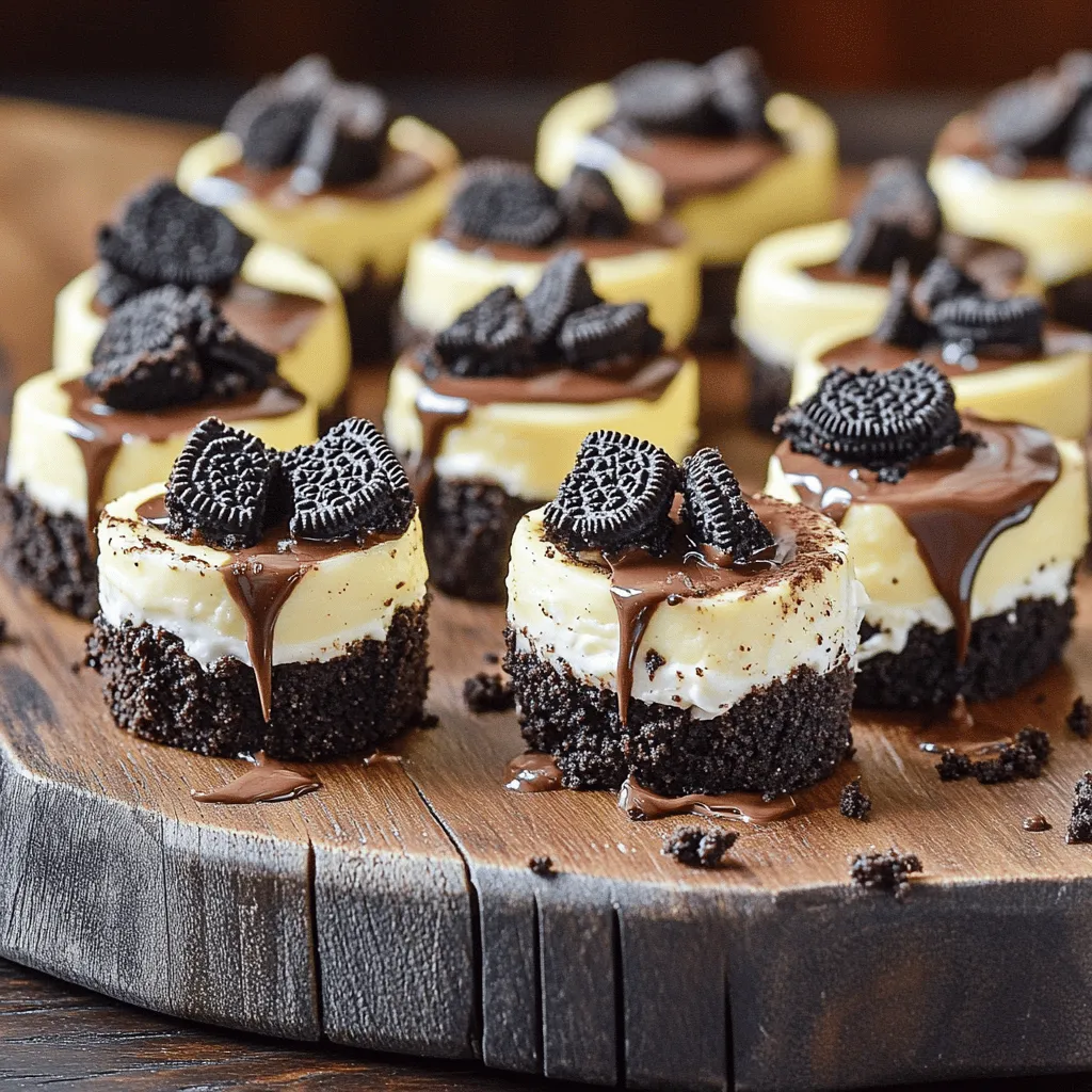 Oreo Cheesecake Bites Irresistible Dessert Delight