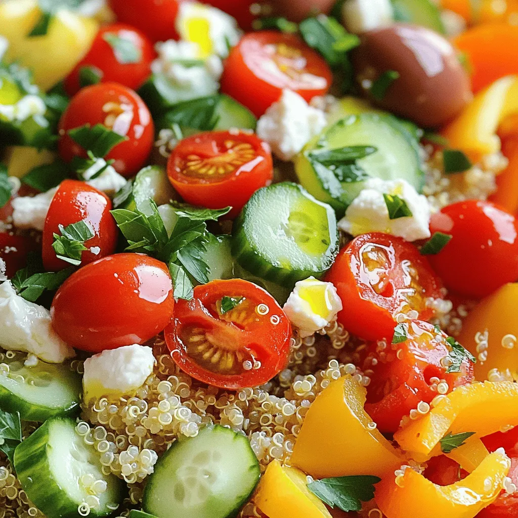 Mediterranean Grain Bowl Tasty and Nutritious Delight
