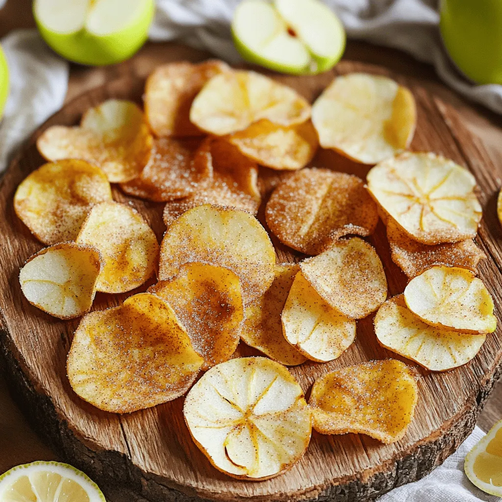 Air Fryer Cinnamon Apple Chips Crunchy and Easy Snack
