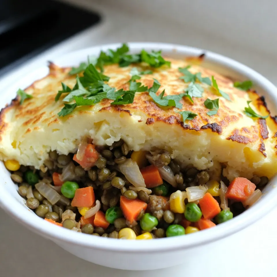 Vegan Lentil Shepherd’s Pie Flavorful Comfort Dish