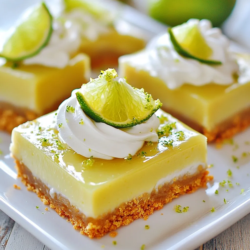 Key Lime Pie Bars Delightful and Easy Recipe