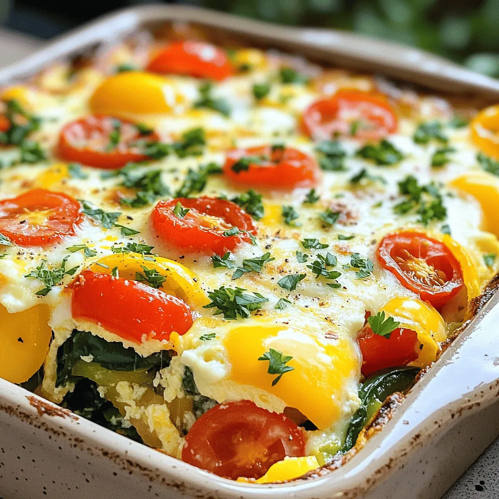 Veggie Loaded Breakfast Casserole Healthy Start Today