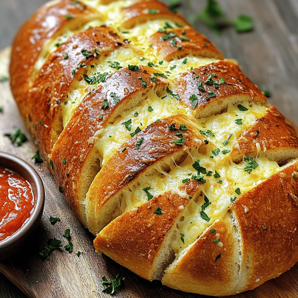 Cheesy Garlic Pull-Apart Bread Irresistible Delight