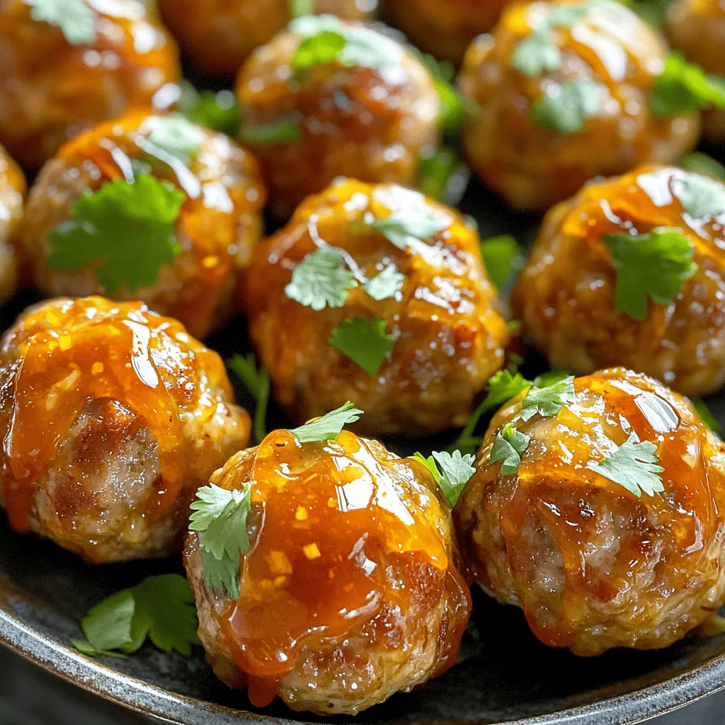 Sweet Chili Turkey Meatballs Flavorful and Easy Recipe