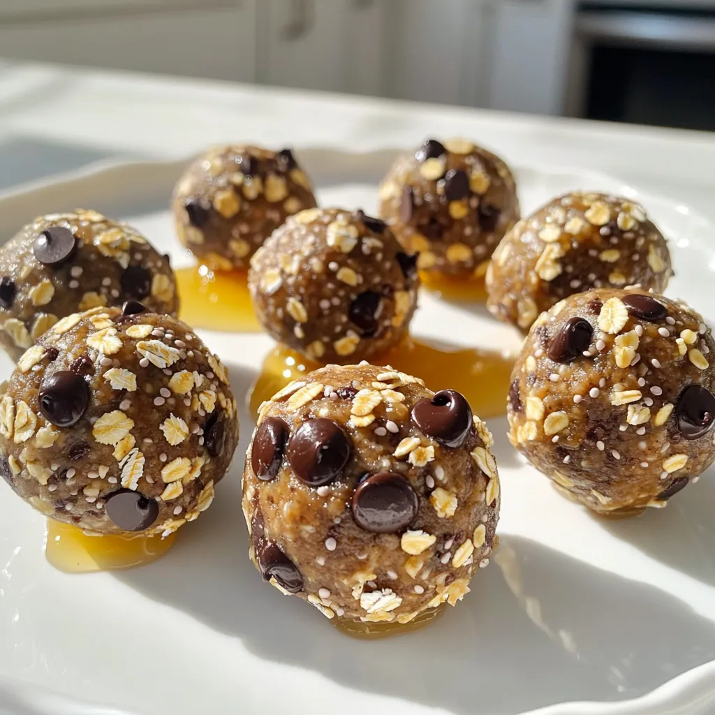 Chocolate Peanut Butter Energy Balls No Bake Treat