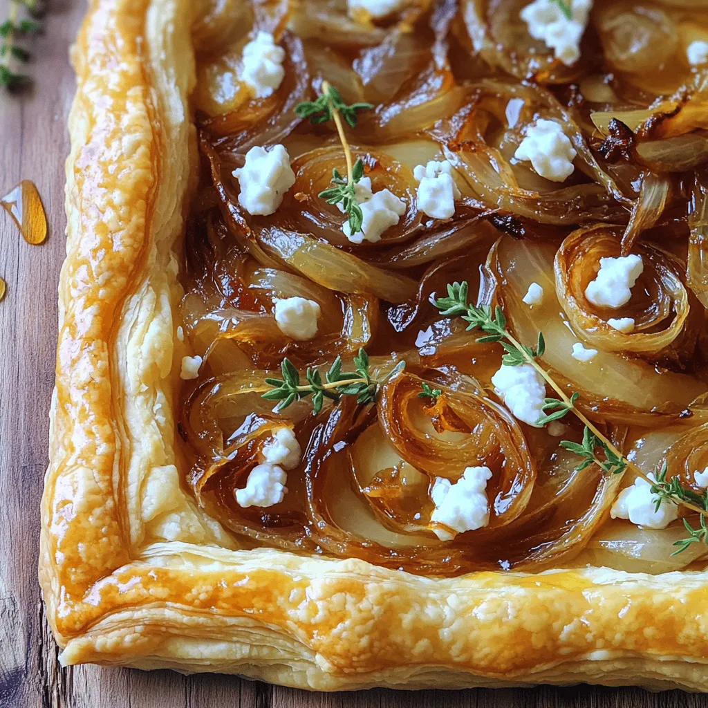 Caramelized Onion and Goat Cheese Tart Delight
