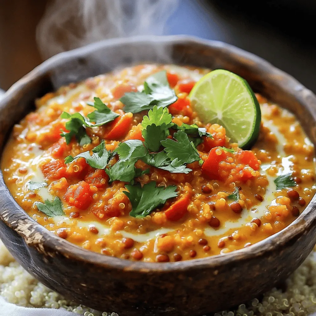 Creamy Coconut Lentil Curry Easy Flavorful Meal
