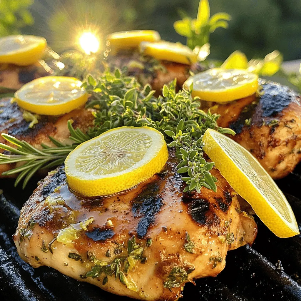 Lemon Herb Grilled Chicken Flavorful and Easy Recipe
