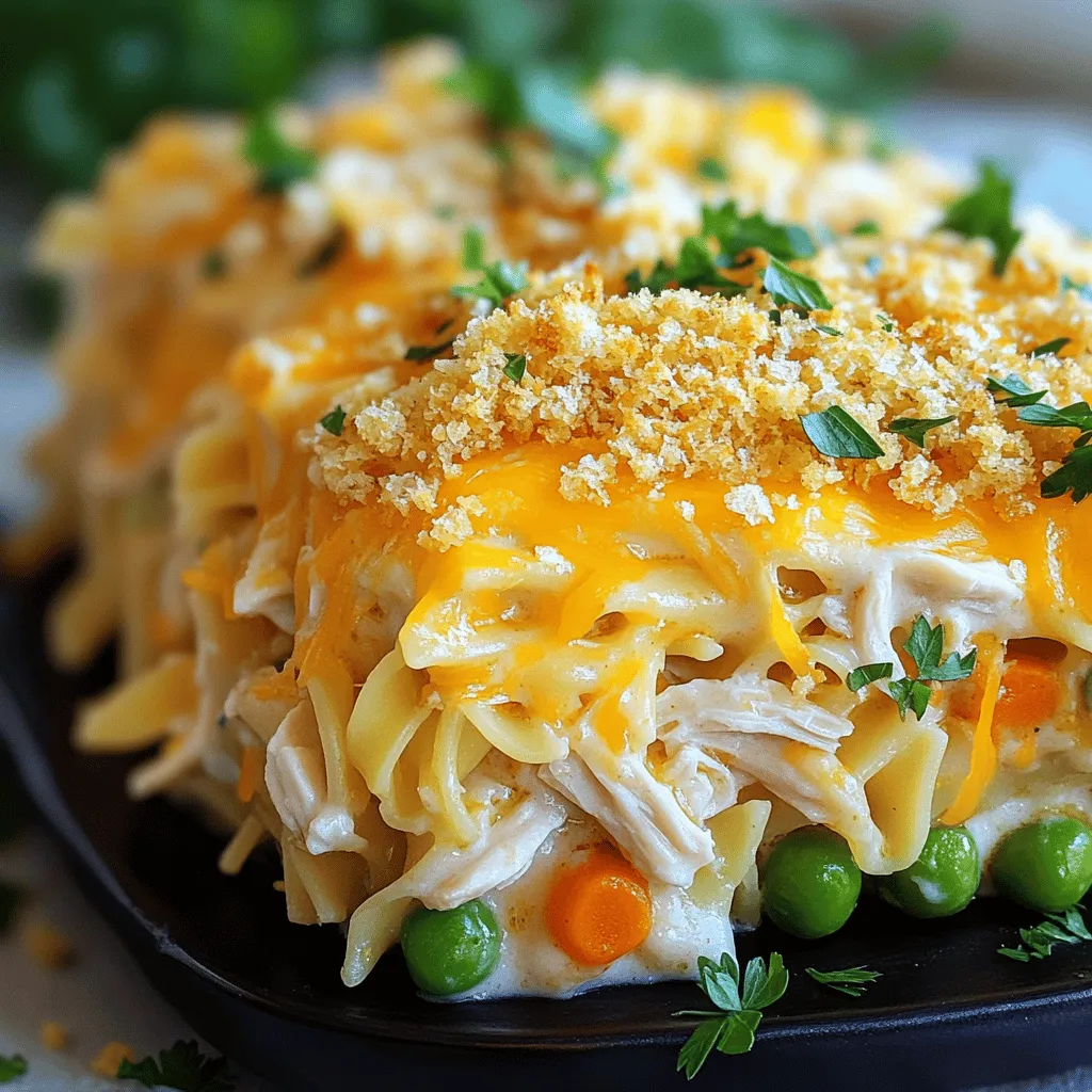 Savory Chicken Noodle Casserole Easy Family Meal