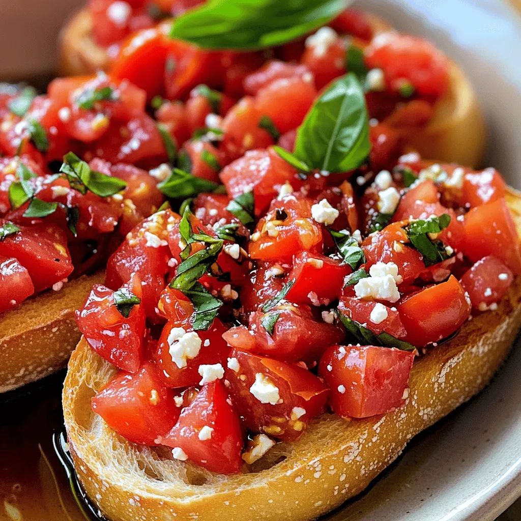 Tomato Basil Bruschetta Flavorful and Simple Recipe