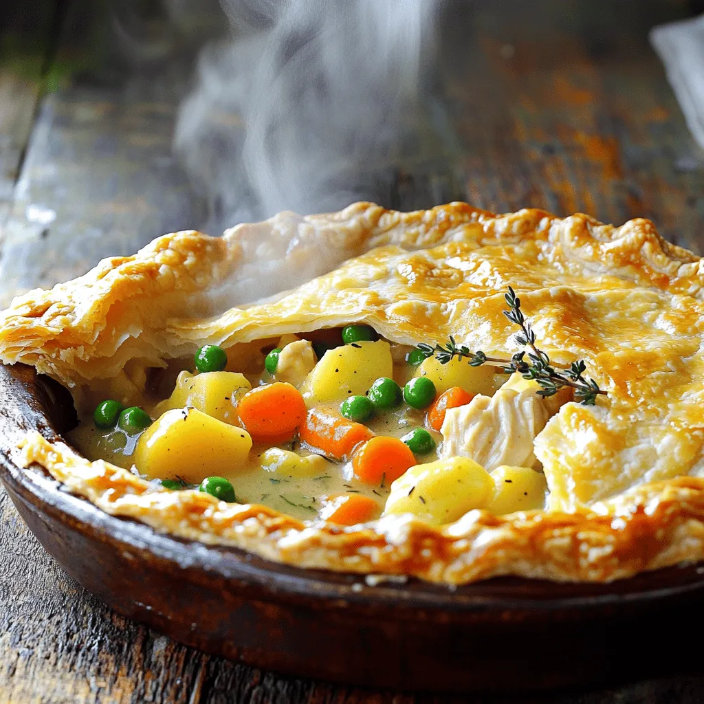Classic Chicken Pot Pie Comforting Family Favorite Dish