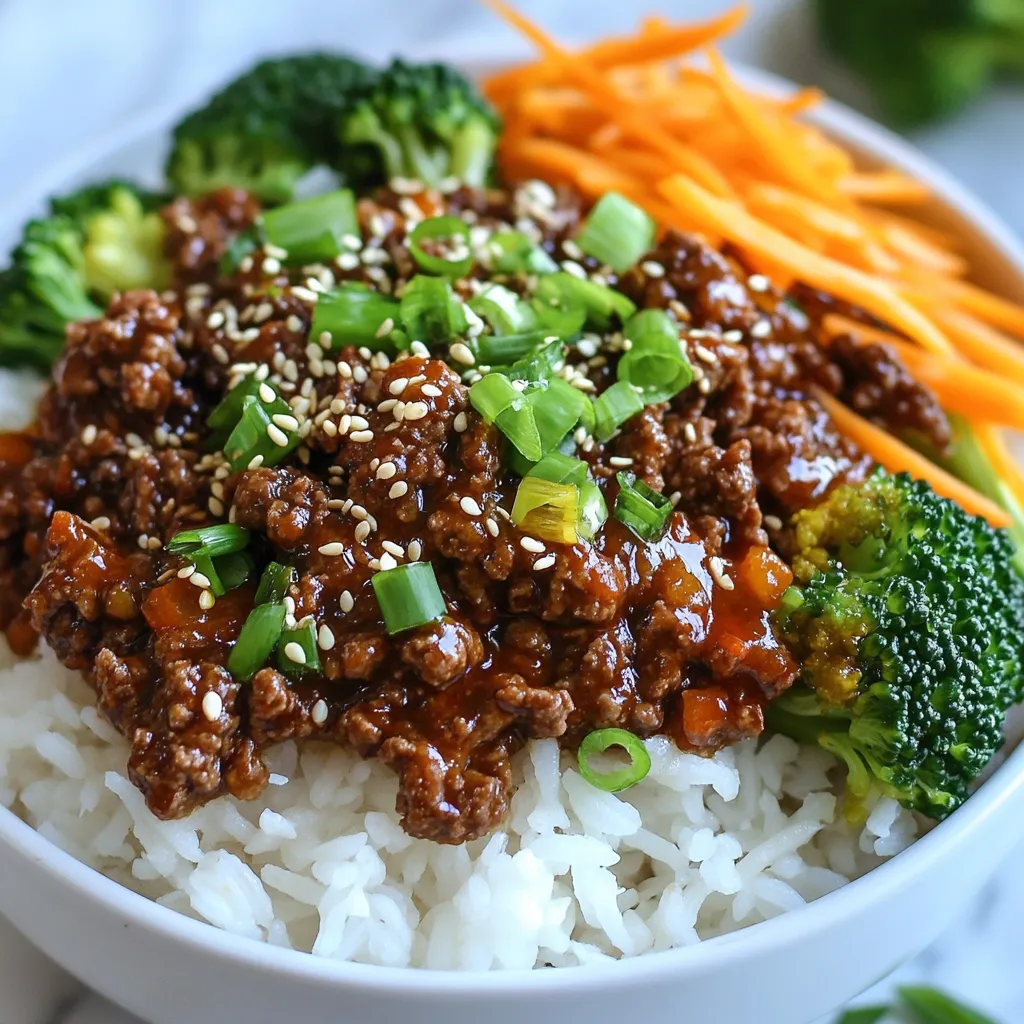 Spicy Korean Beef Bowls Bold Flavorful Recipe Guide