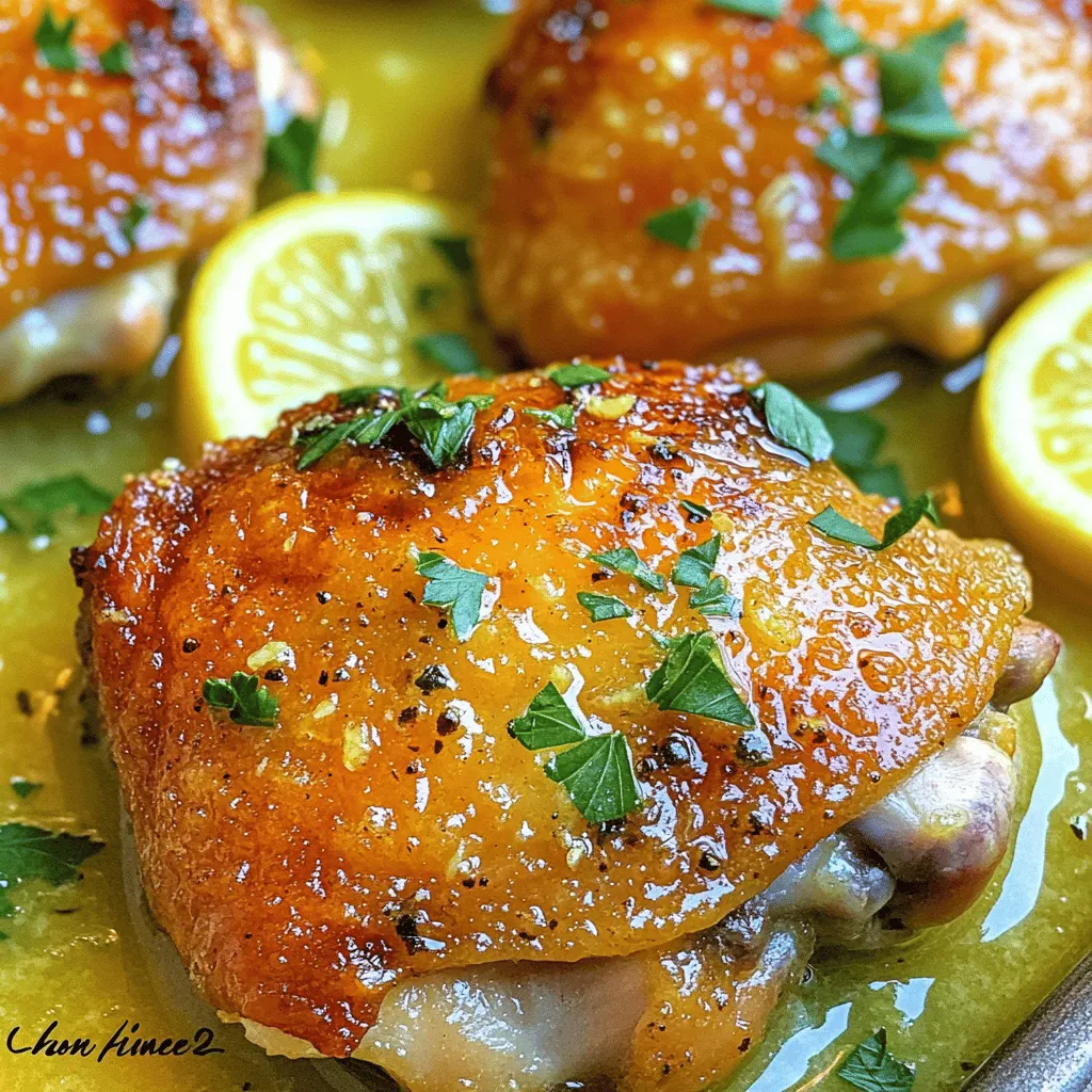 Baked Lemon Butter Chicken Juicy and Flavorful Meal