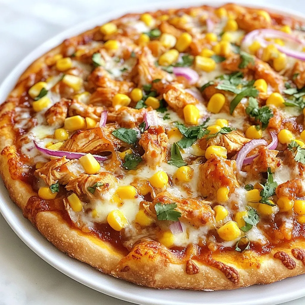 BBQ Ranch Chicken Pizza Flavorful and Easy Recipe