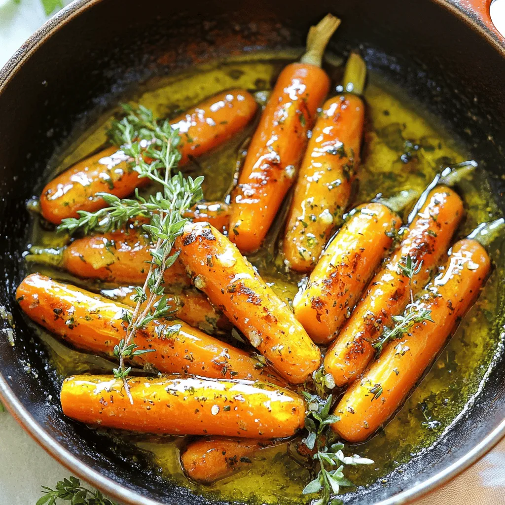 Honey Garlic Butter Carrots Simple and Tasty Dish